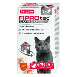 Beaphar FIPROtec COMBO Spot On for Cats 3 pipettes