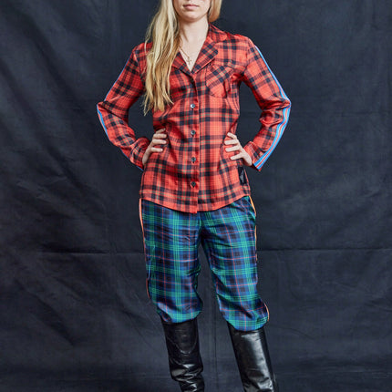 Sexual Healing Red Silk Shirt