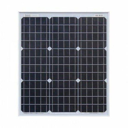 50W 12V Monocrystalline Solar Panel with 2 × 5 m MC4 Cables | 4Boats