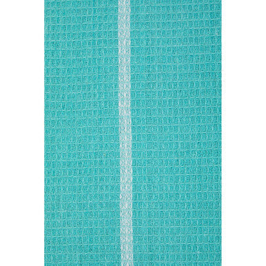 Doro Set Of 3 Green and White Waffle Tea Towels