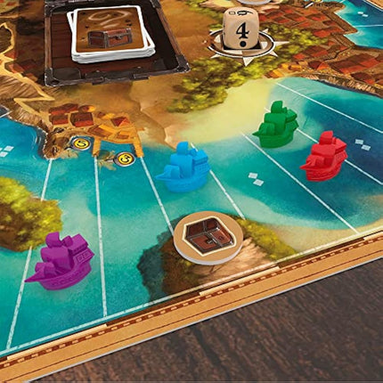 Asmodee Editions | Jamaica 2nd Edition | Board Game | Ages 8+ | 2-6 Players | 30-60 Minutes Playing Time Various, ASMSCJCA03EN