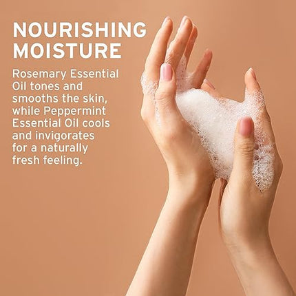 Life-Flo Magnesium Body Wash with Peppermint and Rosemary Essential Oils | Helps Moisturize & Soften Skin with Magnesium from Zechstein Seabed | 16 oz