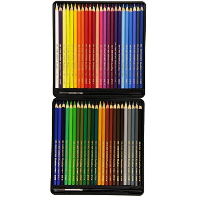 KOH-I-NOOR 3713 Mondeluz Aquarell Coloured Pencils - Assorted Colour (Set of 48)