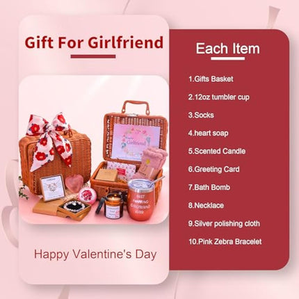 RYANDYPE Romantic Gifts for Girlfriend,I Love You for Her,Birthday Gifts for Girlfriend