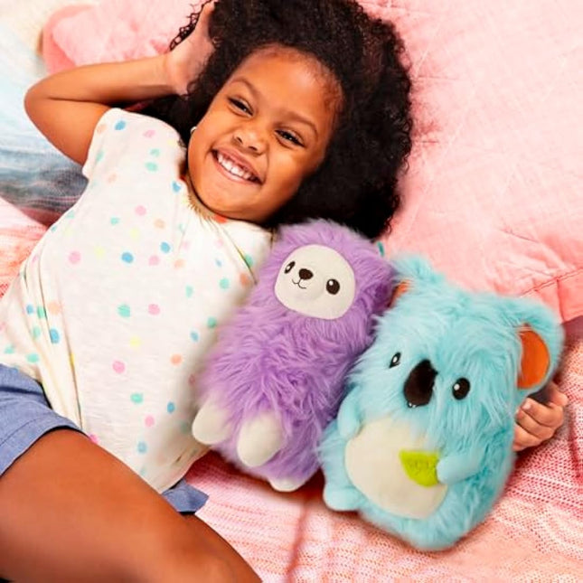 B. toys – Fluffy Plush Llama – Stuffed Animal Soft & Colorful Toy for Baby, Toddler, Kids – Fluffy Funkies – Lola Llama – 0+ Months