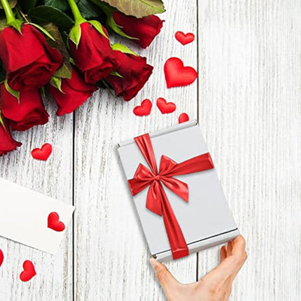 RLAVBL 25 Pack 153x102x76 mm (6x4x3 in) Shipping Boxes Small White Corrugated Cardboard Box for Packing Mailing