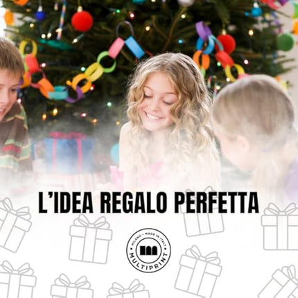 Multiprint Travel Set Paw Patrol Boy, Made in Italy, Coloring Book, with Puzzles and Pencils, Stamps for Children, in Wood and Natural Rubber, Non-toxic Washable Ink, Gift Idea, 42903