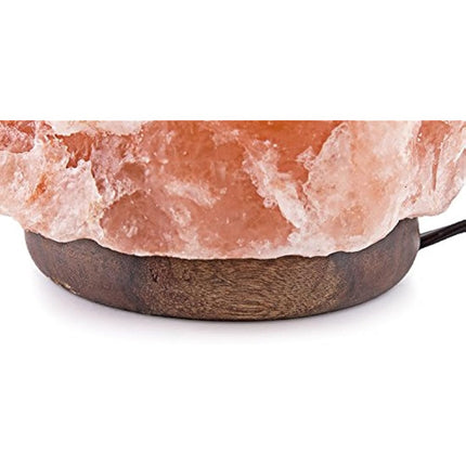 Needs&Gifts 2-3 KG Prime Quality 100% Original Himalayan Crystal Rock Salt Lamp Natural from Foothills of The Himalayas Beautifully Hand Craft Comes with Complete Electric Fitting Guaranteed