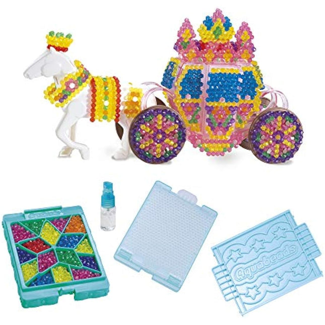 Aquabeads 3D Crystal Carriage Set, Art & Craft bead kit 31363