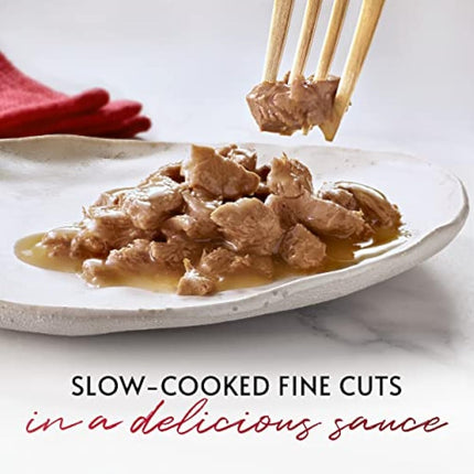 Gourmet Mon Petit Intense Tuna, Salmon and Trout Adult Wet Cat Food 6x50g, Pack of 8