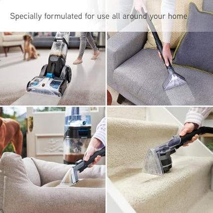 Vax Original Pet 1.5L Carpet Cleaner Solution, Stain Remover Shampoo, Citrus Burst Scent, Neutralises Pet Odours, 1-9-142054, White