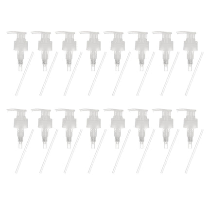 sourcing map 16 Pcs Soap Dispenser Pump Heads Soap Dispensers Top Pumps Replacement Switch Pumphead for Standard 28/410 Neck Size Lotion Shampoo