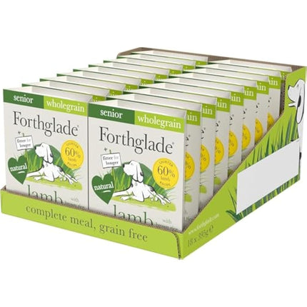 Forthglade Wet Dog Food for Small Dogs (24 x 150g Trays) - Adult 1 Year+, Grain Free & Hypoallergenic Food, Variety Pack, Turkey and Duck with Vegetables, Complete Meals, Natural Ingredients