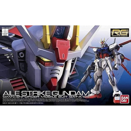 Bandai Gunpla RG 03 - Aile SYTRIKE Gundam - Real Grade Plastic Kit 1/144 - Plastic Gundam Seed Assembly Kit