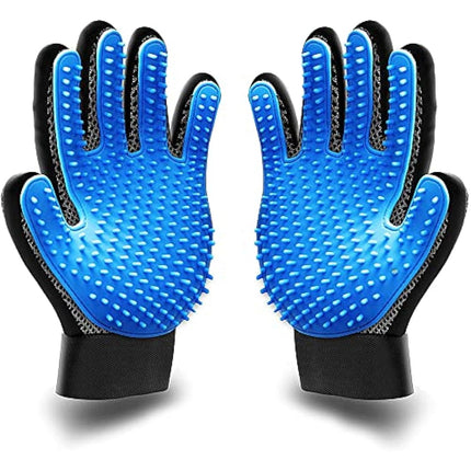 KENNELS & KATS Pet Grooming Glove | Pet Brush Glove | Premium De-shedding Glove for Easy, Mess-free Grooming with 260 Tips | Grooming Mitt For Dogs, Cats, Rabbits & Horses with Long/Short/Curly Hair