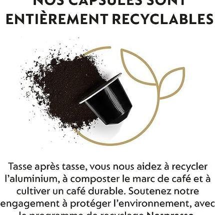 Nespresso Vertuo Barista Creations Assortment of 50 Capsules - 10x Vanilla Custard Pie, 10x Caramel Cookie, 10x Hazelino Muffin, 10x Bianco Leggero, 10x Bianco Forte