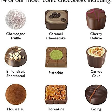 Hotel Chocolat Everything H-box - 14 Milk, White And Dark Chocolates, 185g - Chocolate Gifts For Birthday, Thank You, Congratulations, Anniversary