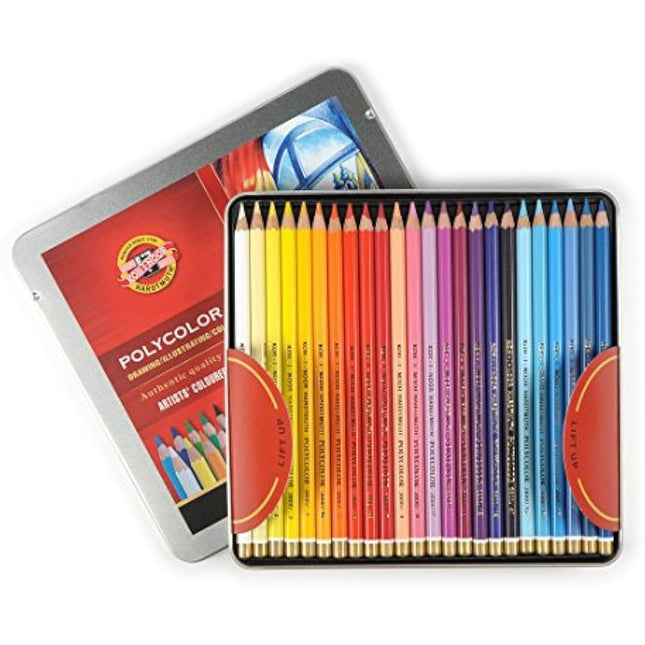 KOH-I-NOOR Polycolor Artist's Coloured Pencils (Set of 48)