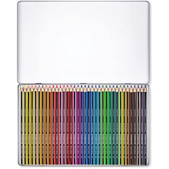 STAEDTLER 185 M36 Noris Colour Colouring Pencils - 36 Assorted Colours (Tin of 36 Pencils)