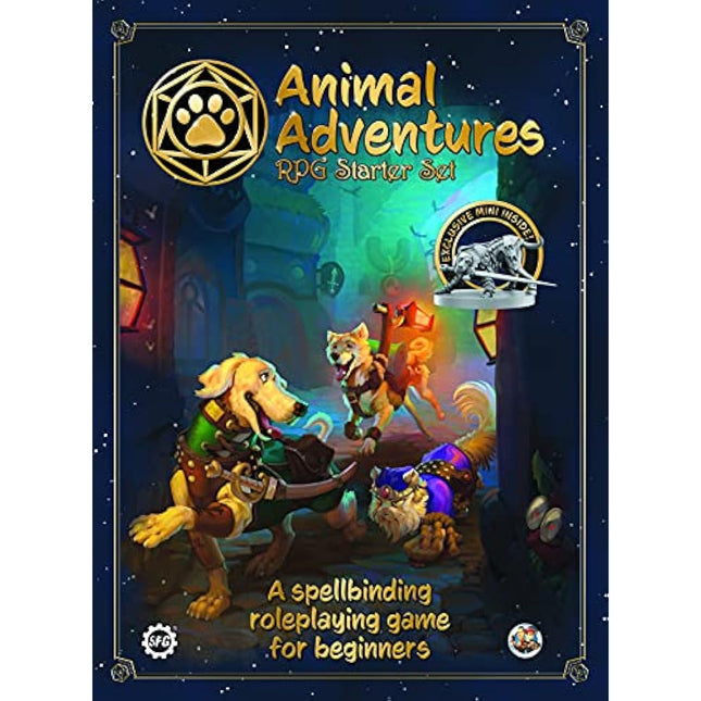Animal Adventures: Starter Set - Beginners Roleplaying Tabletop Game 5E Compatible
