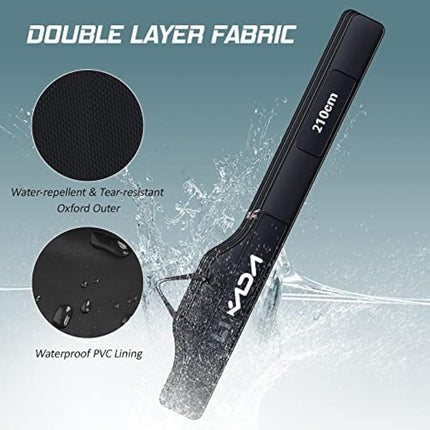 Lixada Portable Fishing Bag Folding Fishing Rod Reel Bag Outdoor Fishing Carrier Bag100cm/130cm/150cm