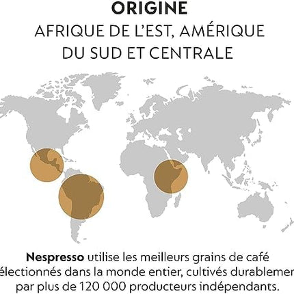 Nespresso Vertuo Barista Creations Assortment of 50 Capsules - 10x Vanilla Custard Pie, 10x Caramel Cookie, 10x Hazelino Muffin, 10x Bianco Leggero, 10x Bianco Forte