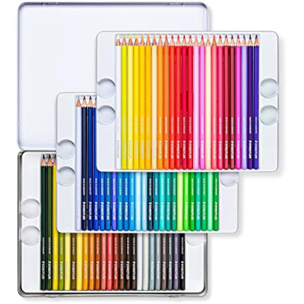 STAEDTLER 146C M72 Design Journey Colouring Pencils - Assorted Colours (Tin of 72)