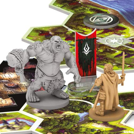 Asmodee-The Lord of the Rings Travel to Middle-Earth, Table Game Colour, 10700