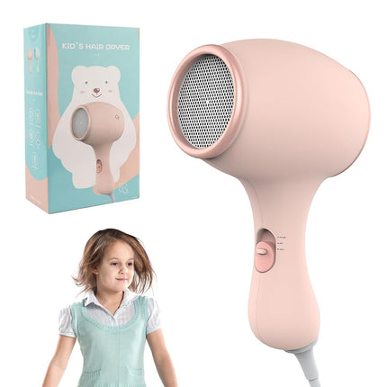 YANGUN Kids Hair Dryer, Hair Dryer Travel, Hairdryers for Kids, Small Lightweight Blow Dryer, Portable Mini Baby Blow Dryer, 550W Compact Hairdrye