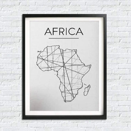 Modern Minimalist Canvas Wall Art - Contemporary Abstract Painting for Living Room