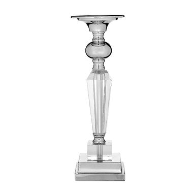 Amara Crystal and Metal Small Candle Holder