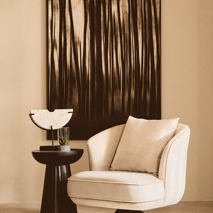 Astratto Black And Natural Classic Wall Art