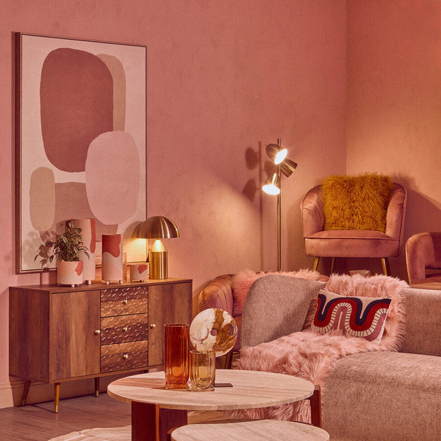 Astratto Canvas Natural Wall Art