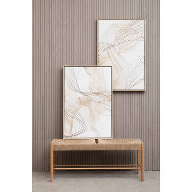 Astratto Set of Two Natural Abstract Wall Art