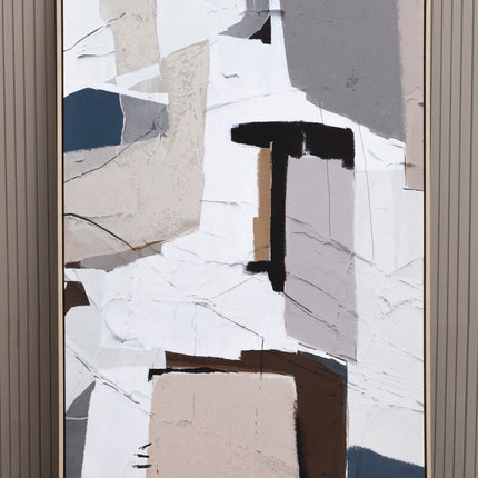 Astratto Multi Coloured Wall Art