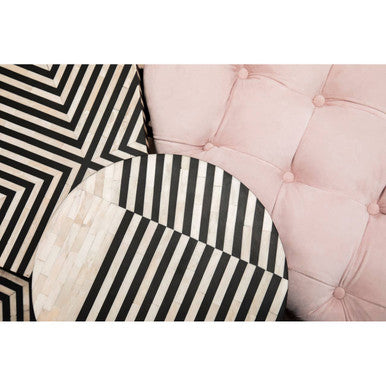 3 Seater Blossom Fabric Chesterfield Sofa, Suri