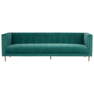 3 Seater Green Sofa, Otylia