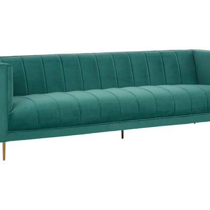 3 Seater Green Sofa, Otylia