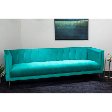 3 Seater Green Sofa, Otylia