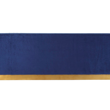 3 Seater Deep Blue Sofa, Opal