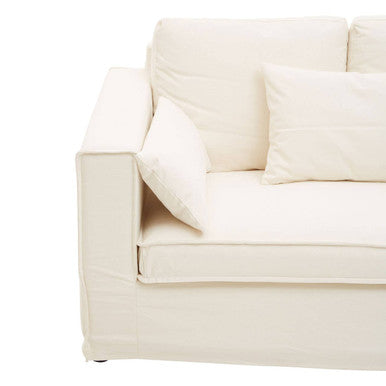 3 Seater Cream Sofa, Menton