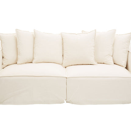 3 Seater Cream Sofa, Marseille