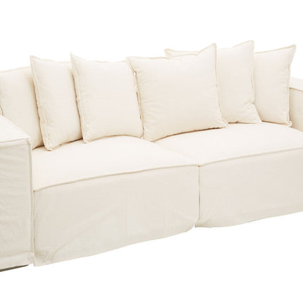 3 Seater Cream Sofa, Marseille