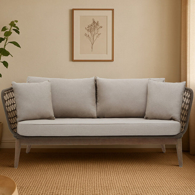 3 Seater Grey Sofa, Opus