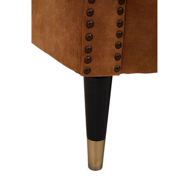 3 Seater Gold Velvet Sofa, Siena