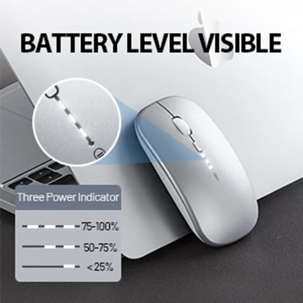 IM1P Rechargeable Wireless Mouse [Power Display Enhanced Edition] Office Light