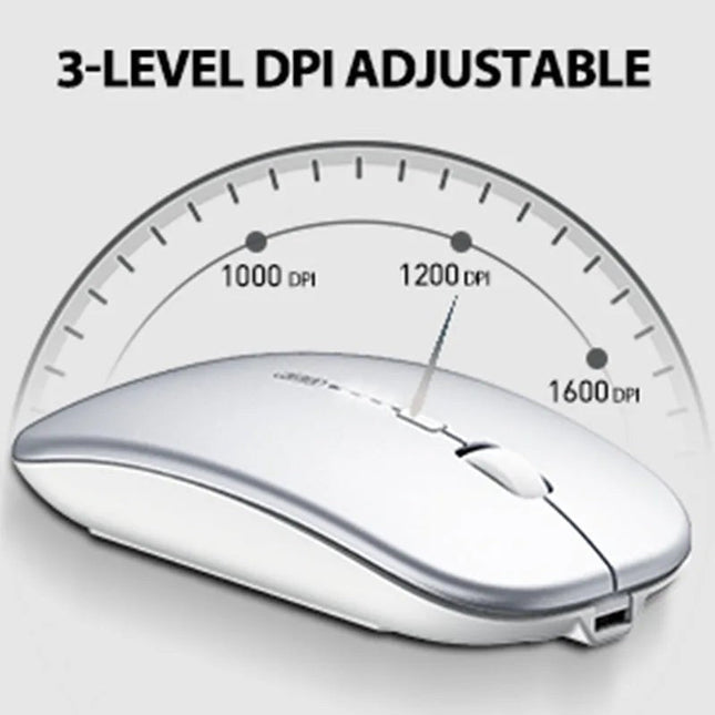 IM1P Rechargeable Wireless Mouse [Power Display Enhanced Edition] Office Light