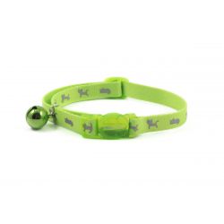 Ancol Cat Collar Hi Viz Green 30-35 cm