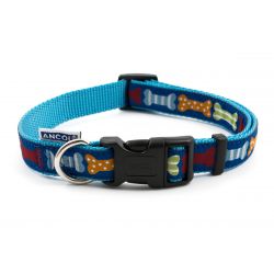 Ancol Collar Bone Blue 30-50cm