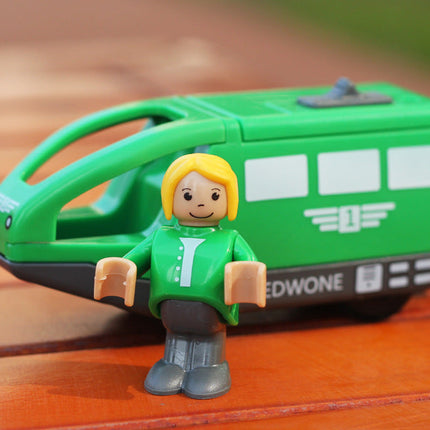 Children's car electric rail car toy